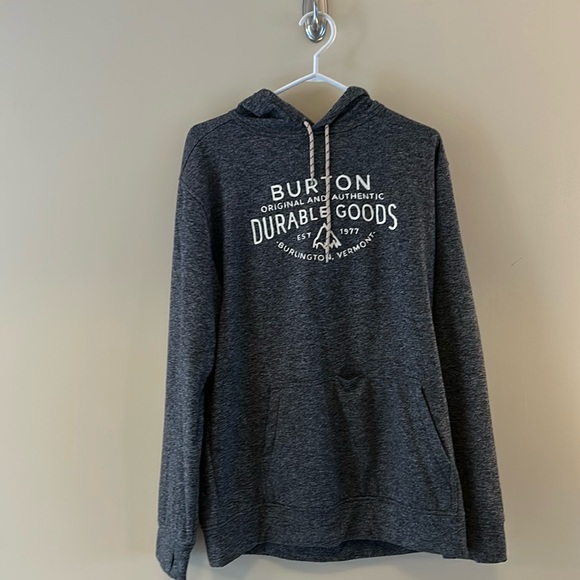 Men’s Burton hoodie, M, hole in front pocket (see photos), otherwise, like new - Picture 1 of 6